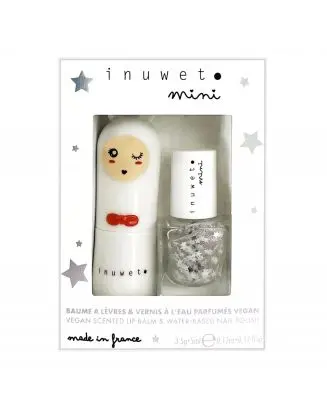 Coffret Duo Kids White Baume à Lèvres & Vernis Étoile 
