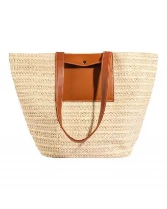 French Escape Sac Cabas Tressé 