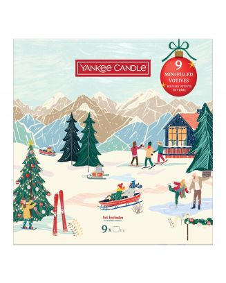 Collection Après-Ski Coffret 9 Mini Bougies Votives 