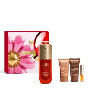 Coffret Double Serum & Extra-Firming Sérum, Crème Jour, Crème Nuit & Huile à Lèvres 