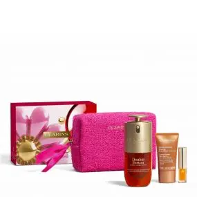 Coffret Double Serum & Extra-Firming Energy Sérum, Crème Jour & Huile à Lèvres 