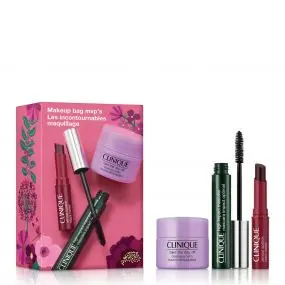 Coffret Incontournables Maquillage Mascara, Baume à Lèvres & Baume Démaquillant 