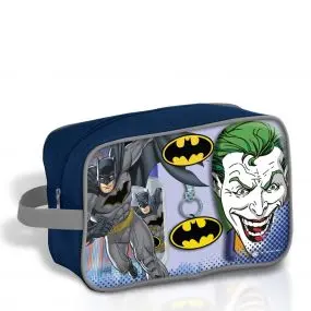 Coffret Batman Eau de Toilette 90ml, Bain Moussant-Shampooing & Porte-Clés 