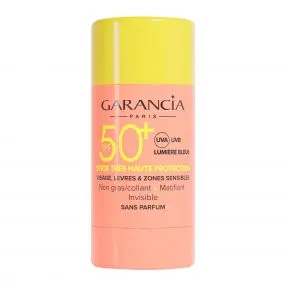 Stick Solaire SPF50+ Visage, Lèvres & Zones Sensibles 15ml