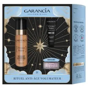 Coffret Rituel Anti-Âge Volumateur Sérum Visage, Soin Regard & Crème Anti-Âge 