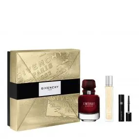 Coffret L'Interdit Eau de Parfum Rouge 50ml, Format Voyage & Mascara 