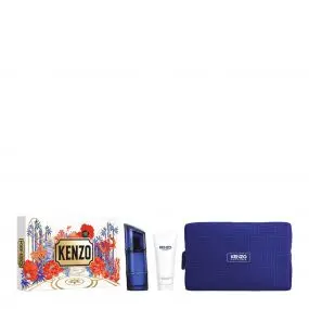 Coffret Kenzo Homme Eau de Toilette Intense 60ml, Gel Douche & Trousse 