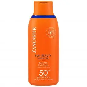 LANCASTER SUN BEAUTY - Lait Corps Confort bronzage sublime lait confort SPF50 Flacon 175ml