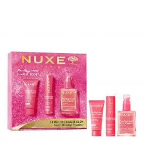 Coffret La Routine Beauté Glow Gel-Crème Visage, Sérum Visage & Soin Yeux 