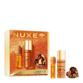Coffret Le Glow Ultime Huile Multi-Fonctions, Soin Lèvres & Pince 