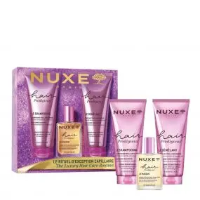 Coffret Le Rituel d'Exception Capillaire Shampooing, Démêlant & Masque Cheveux 