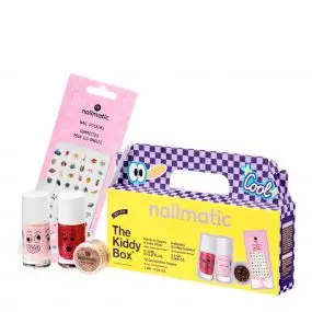 Coffret Tool Box Kids 2 Vernis à Ongles, Paillettes & Gommettes Ongles 