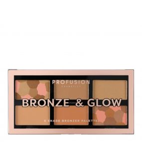 Bronze & Glow Palette de Poudres Bronzantes 6 Teintes