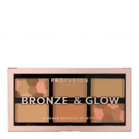Bronze & Glow Palette de Poudres Bronzantes 6 Teintes