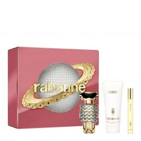Coffret Fame Eau de Parfum 50ml, Lait Corps & Format Voyage 