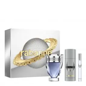 Coffret Invictus Eau de Toilette 100ml, Déodorant Spray & Format Voyage 