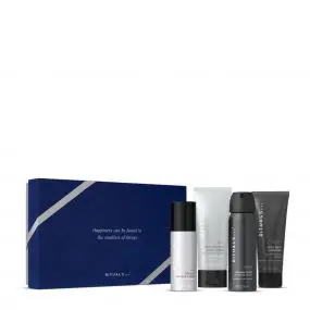 Coffret Rituals Homme Mousse de Douche, Lait Corps, Nettoyant Visage & Déodorant Spray 