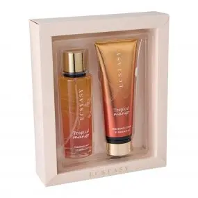 Coffret Ecstasy Tropical Mango Brume & Lait Corps 