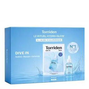 Coffret Dive In - Le Rituel Hydra Glow Sérum & Masque Tissu Visage 
