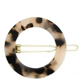 Barrette Ronde Écaille 