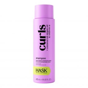 Curls - Huile de Coco, Huile d'Argan & Vitamine E Shampooing pour Cheveux Bouclés 473ml