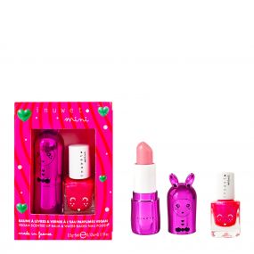 Coffret Rose Mood Baume à Lèvres & Vernis à Ongles 