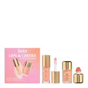 Coffret Lips & Cheeks Peach Combo  - Jozz Beauty - Maquillage - Visuel 1