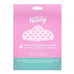 Patchs Nez Hydrocollo&iuml;des Points Noirs & Pores Dilat&eacute;es 4 patchs