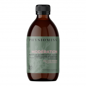 Modération Maintient une Glycémie Normale, Augmente la Satiété & Limite les Grignotages 500ml