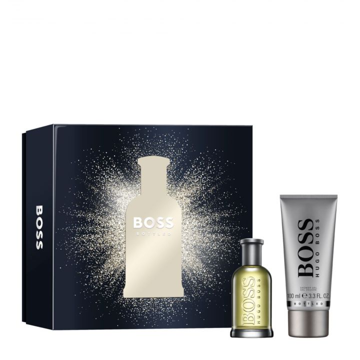 Coffret Boss Bottled  Eau de Toilette 50ml & Gel Douche 100ml  - Boss - Parfum - Visuel 1
