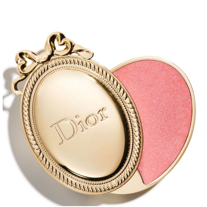 Rouge Dior - Édition Limitée Médaillon - Baume à Lèvres Hydratant 24h - Fini Pailleté 001 Crystal Pink