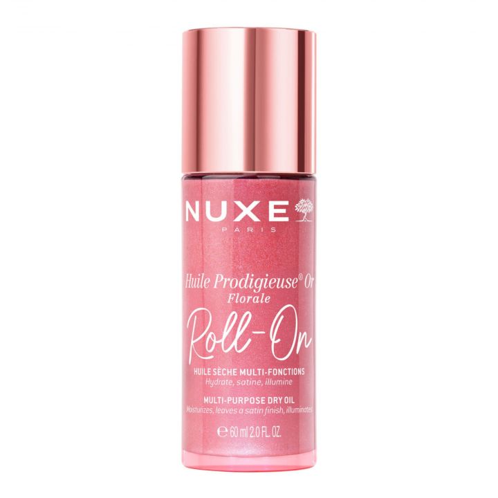 Huile Prodigieuse® Or Florale Roll-On Huile Sèche Multi-Fonctions 60ml - Nuxe - Soin - Visuel 1