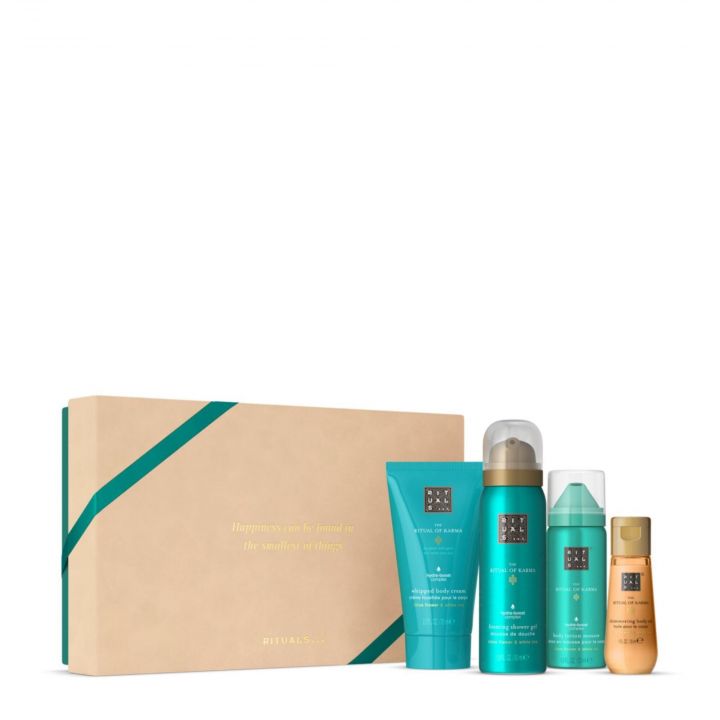 Coffret The Ritual of Karma Mousse de Douche, Crème Corps, Mousse Corps & Huile Corps  - Rituals - Soin - Visuel 1