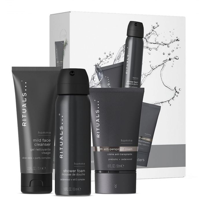 Coffret Rituals Homme Gel Nettoyant Visage