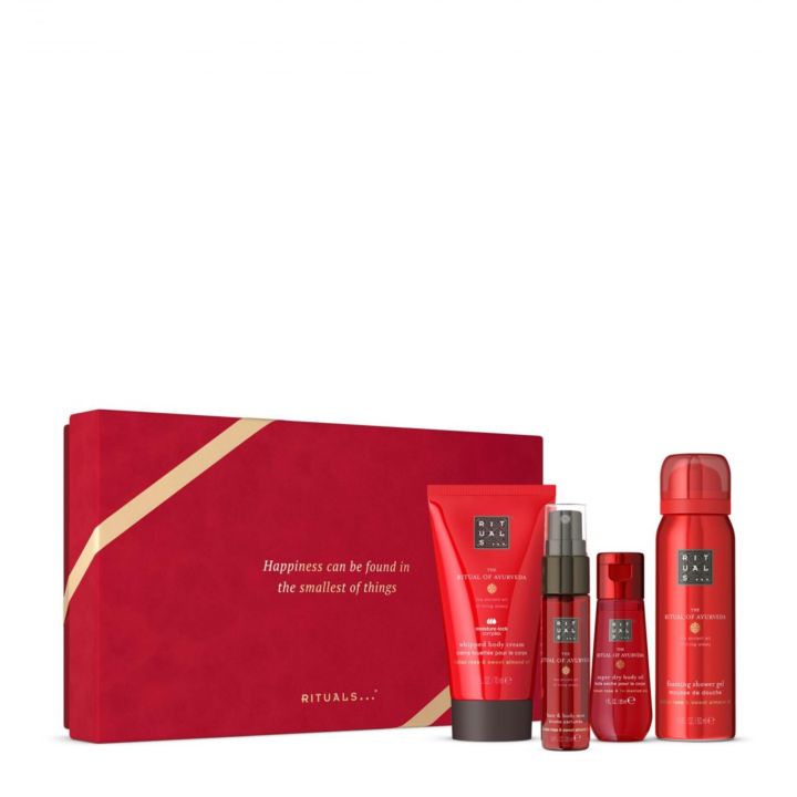 Coffret The Ritual of Ayurveda Mousse de Douche, Crème Corps, Huile Corps & Brume Corps et Cheveux  - Rituals - Soin - Visuel 1