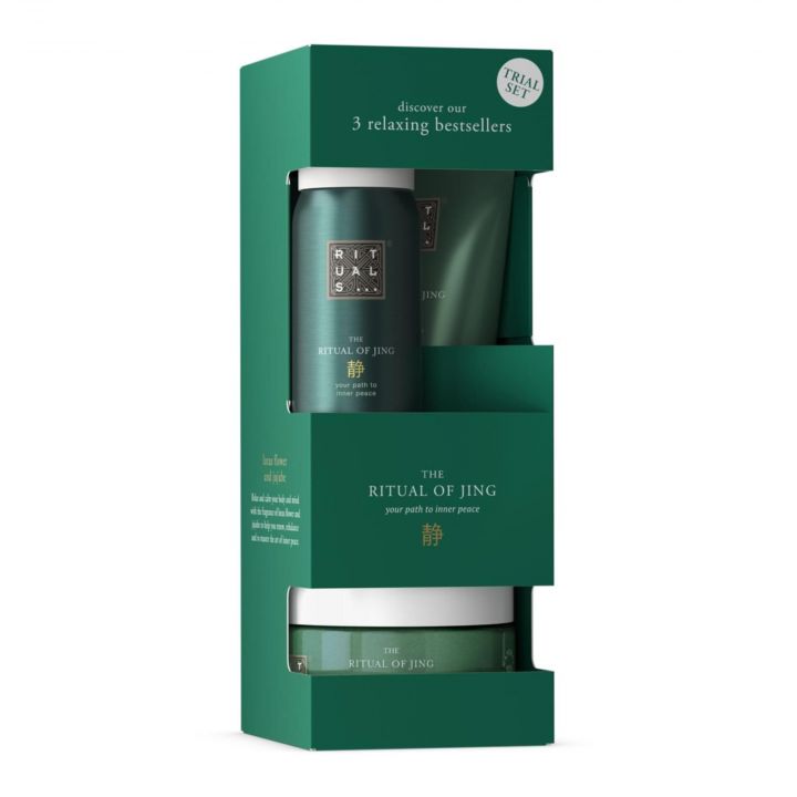 Coffret The Ritual of Jing Mousse de Douche, Gommage & Crème Corps  - Rituals - Soin - Visuel 1