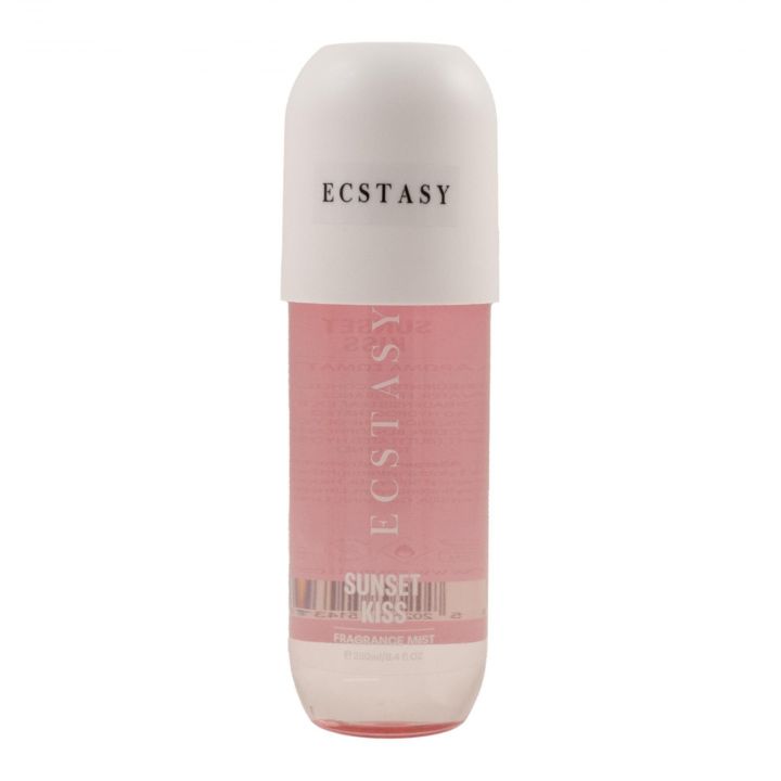 Ecstasy Sunset Kiss Brume Parfumée Corps 250ml - Tentation - Parfum - Visuel 1