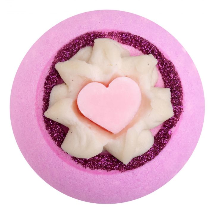 Bombe de Bain Love is All Fraise 190g - Tentation - Soin - Visuel 1