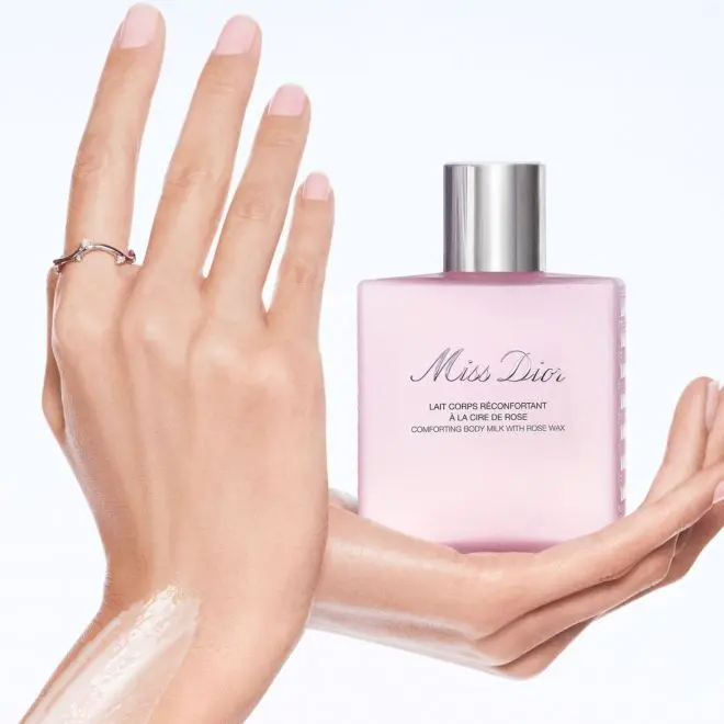 Miss dior huile de rose fraiche pour le corps clearance