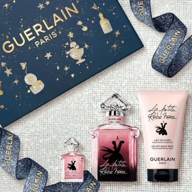 Guerlain Coffret La Petite Robe Noire Eau de Parfum Intense 50ml Miniature Lait Corps Femme Beauty Success