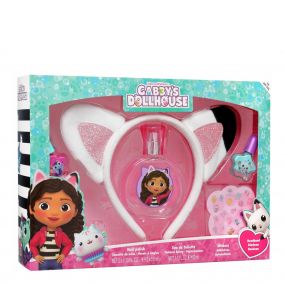 Coffret Gabby's Dollhouse Eau de Toilette 50ml, Vernis, Stickers & Serre-Tête