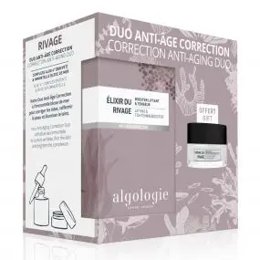 Coffret Duo Anti-Âge Correction Elixir du Rivage & Crème du Rivage 
