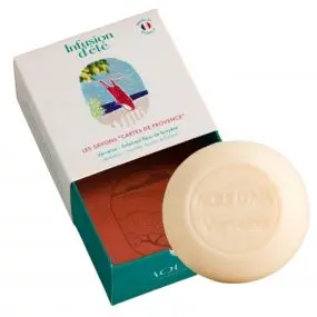 Cartes de Provence Savon Solide Exfoliant Verveine Citronnée  100g