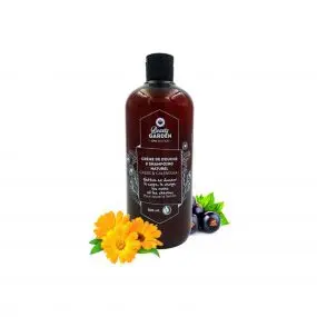 Crème de douche et shampoing naturel au cassis   Flacon 500ml