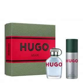 Coffret Hugo Man Eau de Toilette 75ml & Déodorant Spray 
