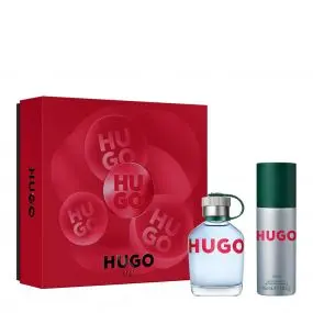 Coffret Hugo Man Eau de Toilette 75ml & Déodorant Spray 
