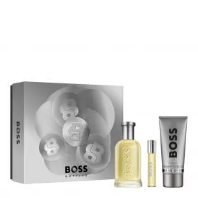 Coffret Boss Bottled Eau de Toilette 100ml, Gel douche & Format Voyage 