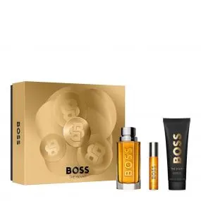 Coffret Boss The Scent Eau de Toilette 100ml, Gel douche & Format Voyage 