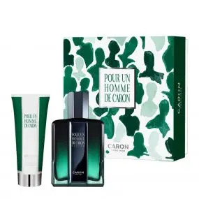 Coffret Pour un Homme de Caron Parfum 75ml & Gel Douche 