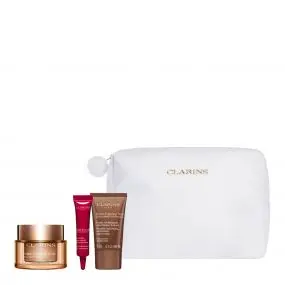 Coffret Extra-Firming Crème Jour, Crème Nuit, Soin Yeux, Sérum Visage & Trousse 